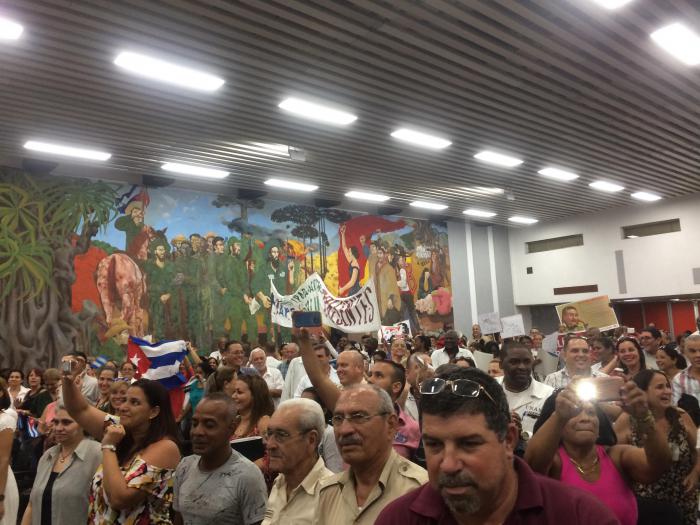 Plenaria del sindicato de la Salud