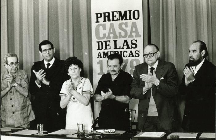 Además de cubanos, Haydée mantuvo relaciones estrechas con muchísimos intelectuales latinoamericanos.