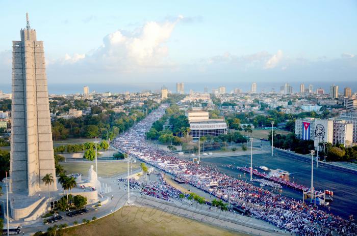 Desfile del 1mero de Mayo 2019 marcha del pueblo combatiente