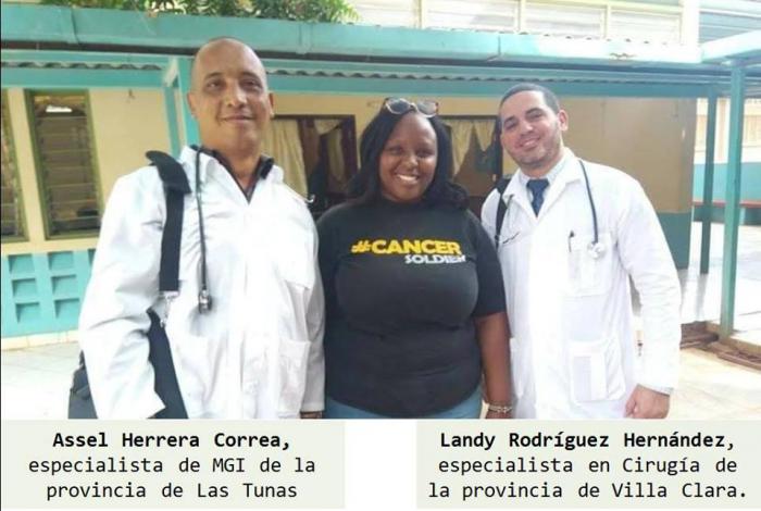 Médicos secuestrados.