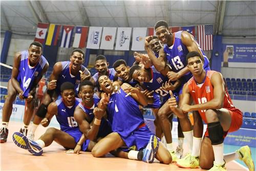 Los voleibolistas del Sub-21 no tuvieron rivales en Lima. Foto: Norceca