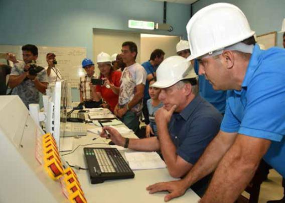 En la Electroquímica de Sagua se realiza desde el 2014 la reconversión tecnológica de la Planta Cloro Sosa. 