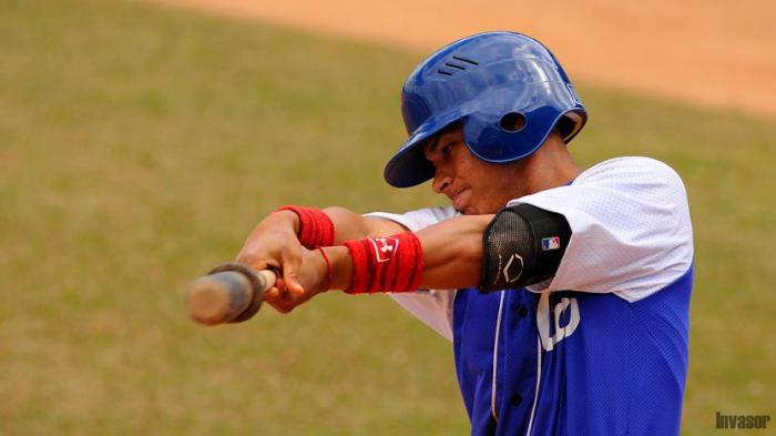 Lázaro Marín conectó su sexto cuadrangular. Foto: Alejandro García. 
