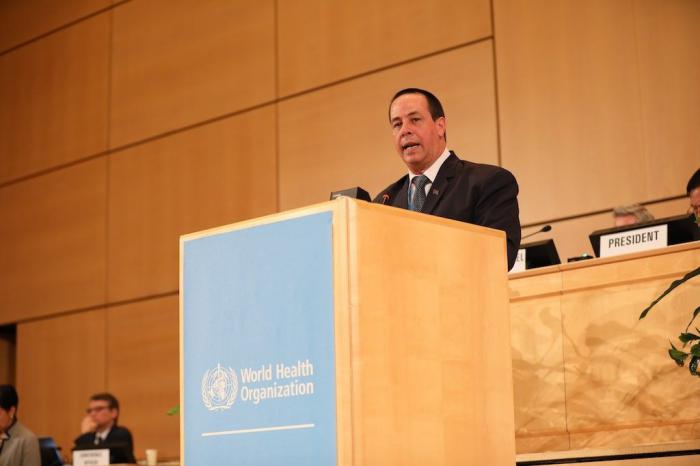 ministro de Salud Pública, doctor José Ángel Portal Miranda