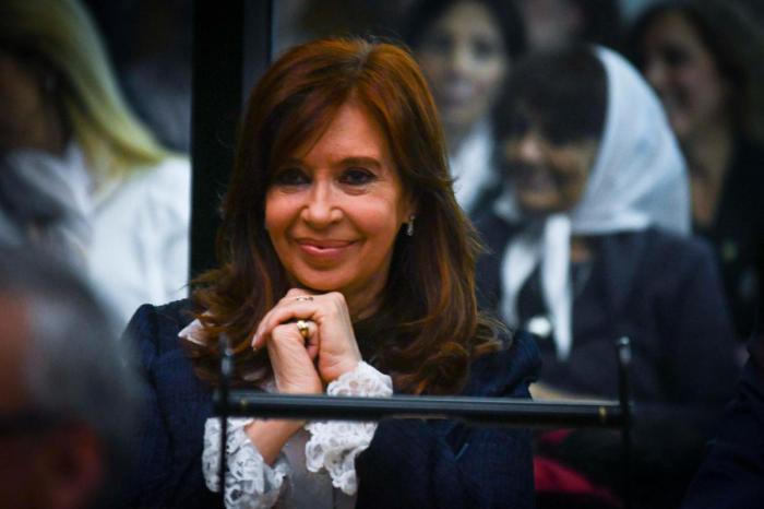 Juicio oral a Cristina Fernández de Kirchner. 
foto: Latercera.com