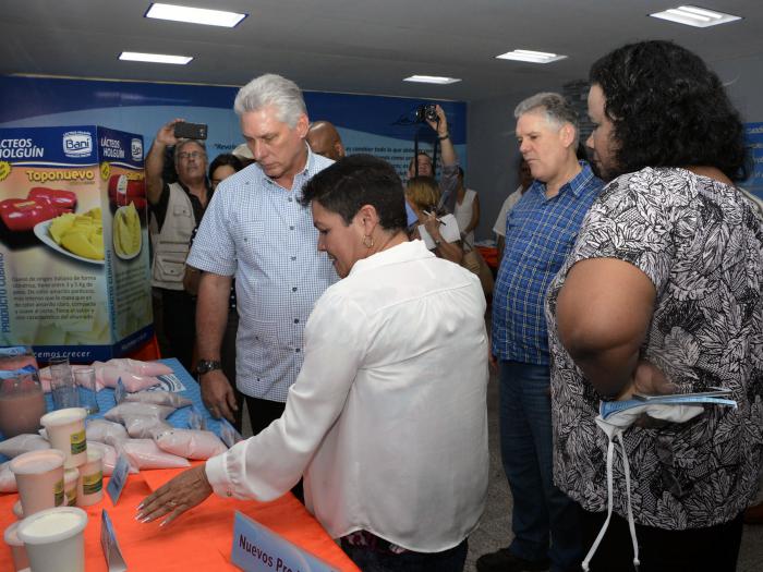 Díaz-Canel en Holguín