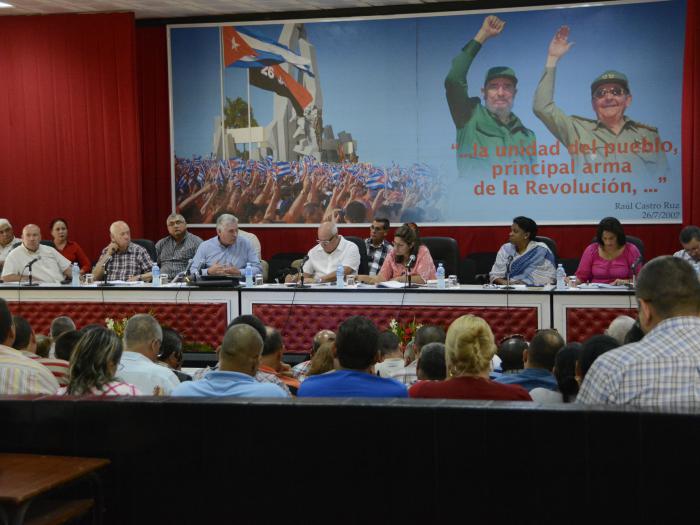 Miguel Díaz-Canel de recorrido por Camagüey
