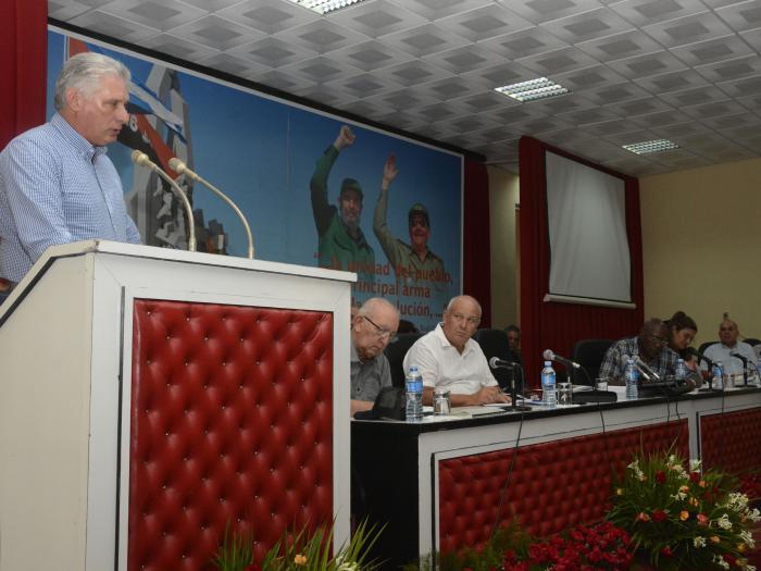 Miguel Díaz-Canel de recorrido por Camagüey