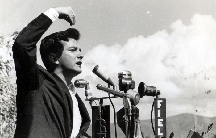 Armando Hart, con un discurso que tocaba las almas. foto: RaÚl corrales