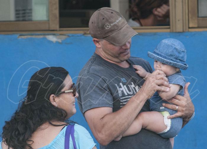Padres y abuelos, en conmemoración por el día de los padres, realizado en Centro Habana.