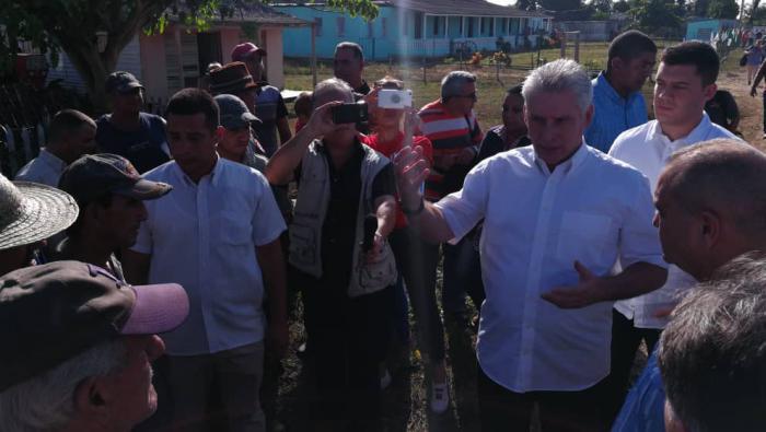 diaz-canel en pinar del río