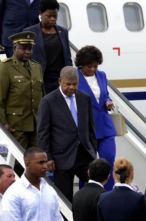 Arribó a La Habana, en visita oficial, el presidente de la República de Angola, João Manuel Gonçalves Lourenço. 