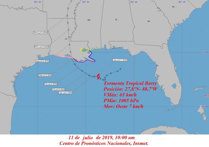 Tormenta Tropical Barry