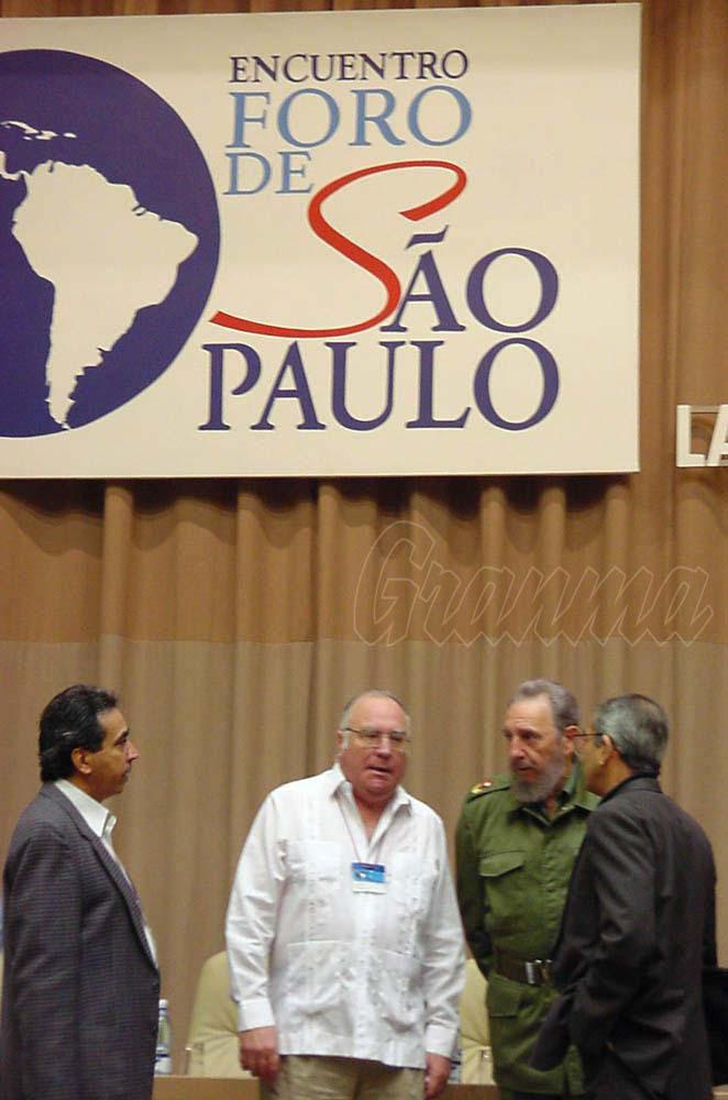 Cuba y Fidel en Foro de Sao Paulo