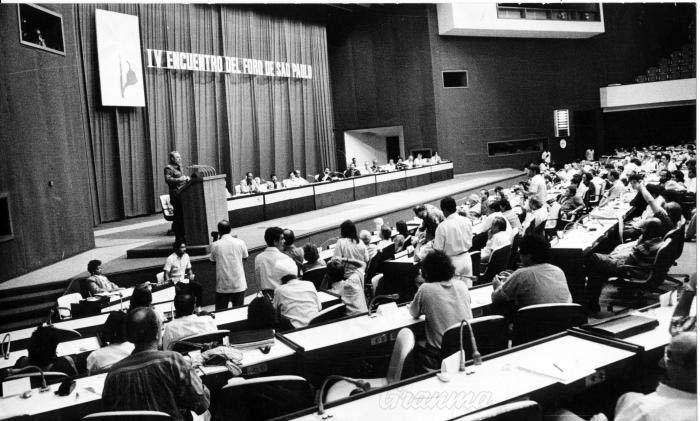 Cuba y Fidel en Foro de Sao Paulo