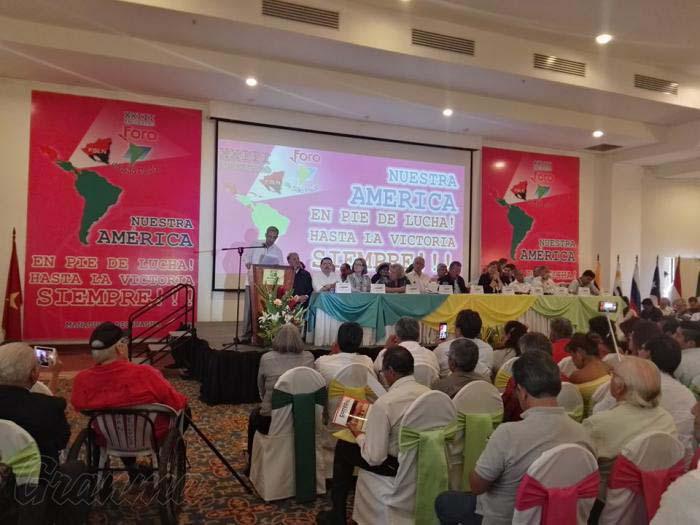 Cuba y Fidel en Foro de Sao Paulo