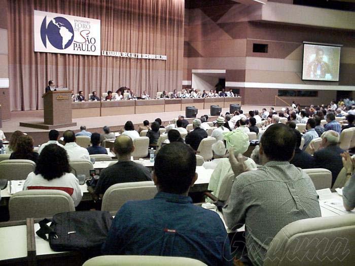 Cuba y Fidel en Foro de Sao Paulo