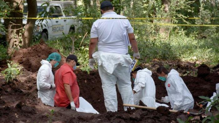 Investigan una fosa común en el estado de Sinaloa