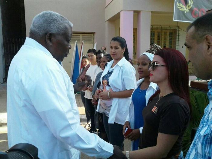 Esteban Lazo en Matanzas