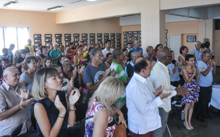 Visita de Eusebio Leal, Historiador de La Habana, al Periodico Granma