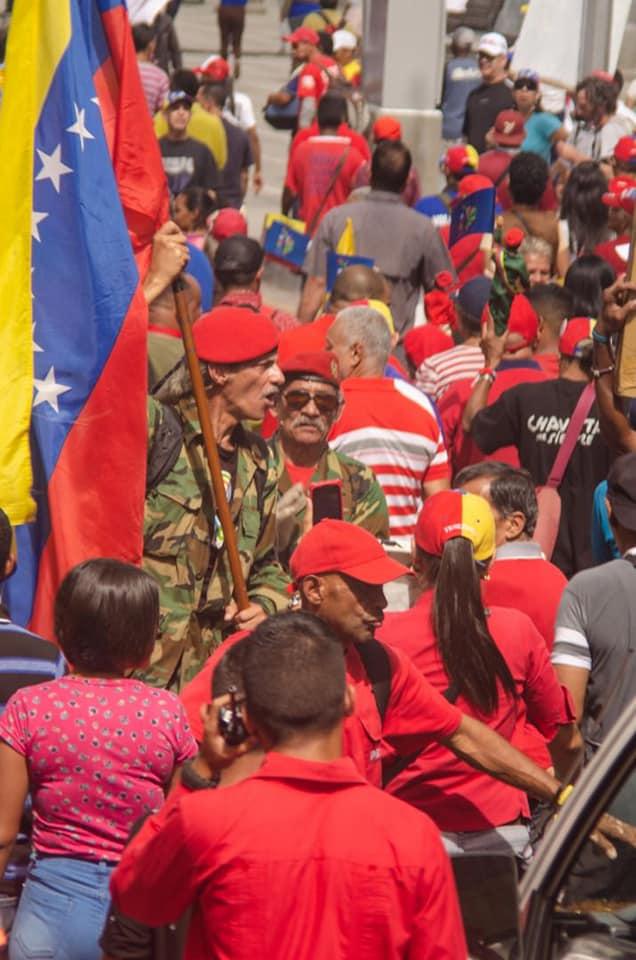 Un mar de pueblo inundó las calles de Caracas este domingo para acompañar a los delegados e invitados al XXV Encuentro Anual del Foro de Sao Paulo