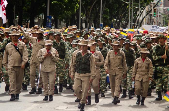 Un mar de pueblo de pueblo inundó las calles de Caracas este domingo para acompañar a los delegados e invitados al XXV Encuentro Anual del Foro de Sao Paulo