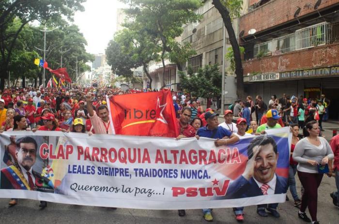 Un mar de pueblo de pueblo inundó las calles de Caracas este domingo para acompañar a los delegados e invitados al XXV Encuentro Anual del Foro de Sao Paulo