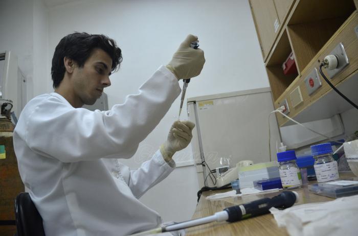 Trabajador del Centro Ingeniería Genética y de Biotecnología