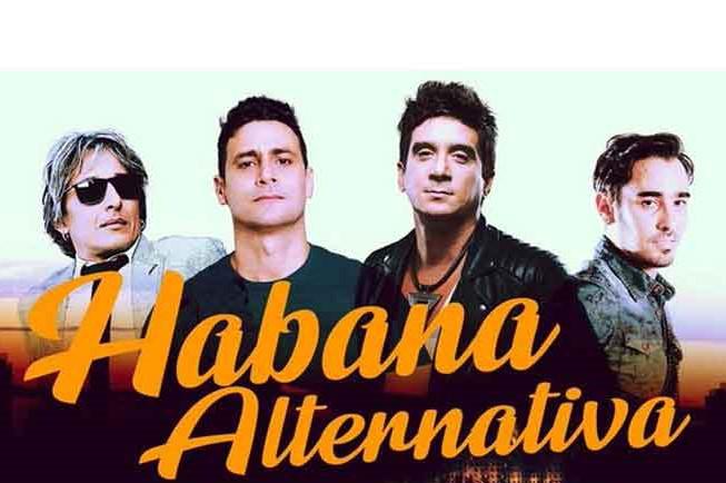 Músicos cubanos integrantes del proyecto Habana Alternativa 