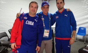 Leuris Pupo y Jorge Féiiz Alvarez