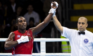XVIII Juegos Panamericanos, Lima 2019- Julio César La Cruz repitió su medalla de Oro Panamericana conseguida cuatro años atrásFoto: Irene Pérez/ Cubadebate.