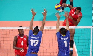 Melgarejo le marcó 17 puntos a Brasil en la fase semifinal del certamen. Foto: tomada de internet