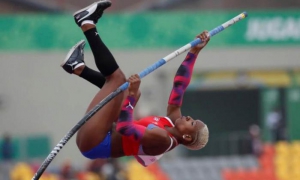Yarisley Silva demostró una vez más ser una excelente competidora. 