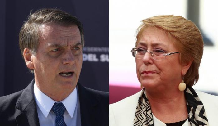 Bolsonaro, líder de la ultraderecha en Brasil, lanzó una dura crítica contra Bachelet, a quien acusó de defender “vagabundos” y le atacó, incluso, de manera personal, después de que la diplomática cuestionara la situación de la democracia y los derechos humanos en el mayor país latinoamericano