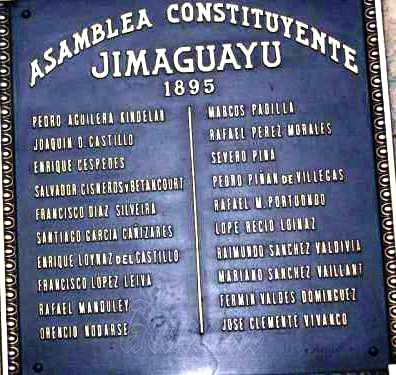 Placa de Jimaguayú