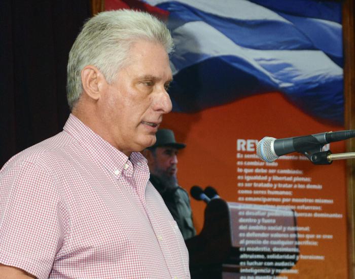 Diaz Canel.