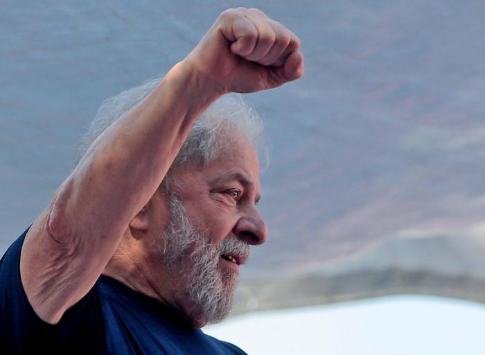 Lula da Silva: «Podré seguir preso cien años, pero no cambiaré mi dignidad por mi libertad». Foto: Rvte