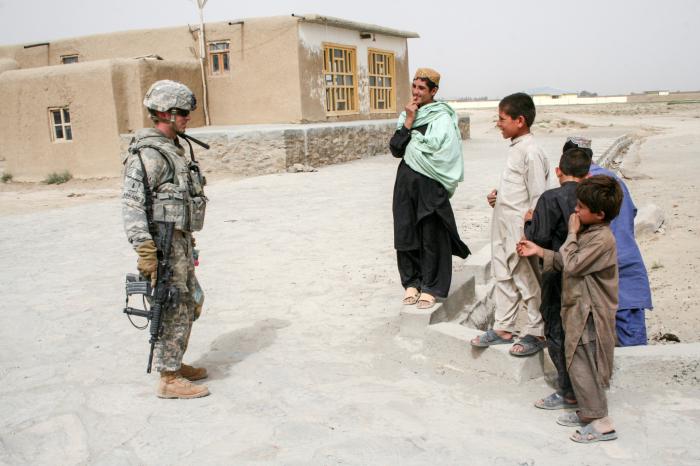 Los soldados de la otan y Estados Unidos nunca se ganaron la confianza del pueblo afgano. Foto: El Mundo