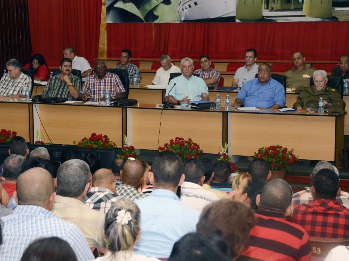 «Granma está consciente de que va a triunfar», afirmó Díaz-Canel en esta provincia oriental.