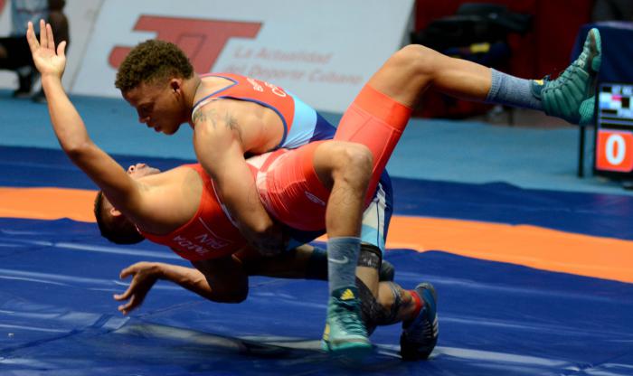 Clasificatorio para los centroamericanos de Barranquilla Lucha Greco 67 KG Ismale Borrero