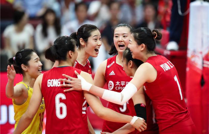 La escuadra de China no dio tregua a sus rivales.