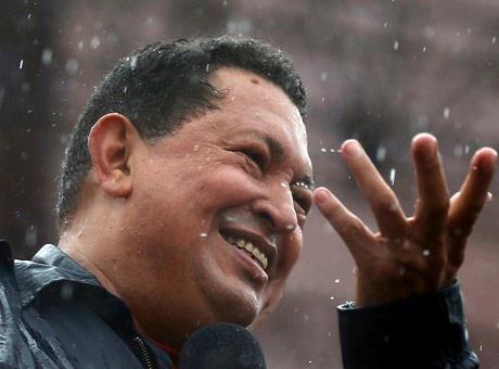 Hugo Chávez en el Día de la Victoria Perfecta. foto: Reuters