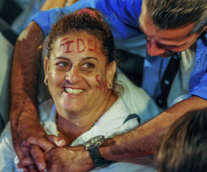 Presidente de los Consejos de Estado y de Ministros de Cuba, Miguel Díaz-Canel Bermúdez, preside Velada Político Cultural en Homenaje al 2do Aniversario de la desaparición física del Comandante en Jefe Fidel Castro, en la Escalinata de la Universidad de la Habana