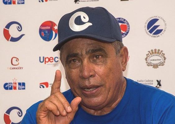Miguel Borroto, manager del equipo Camagüey, recién designado director técnico de la selección nacional de béisbol al Torneo Premier 12