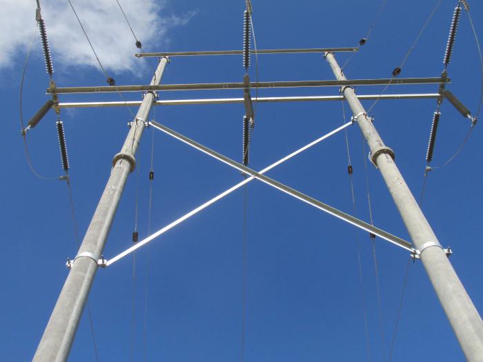 Casi lista para entrar en funcionamiento línea de transmisión entre la bioeléctrica y la estación de monitoreo Santana. 