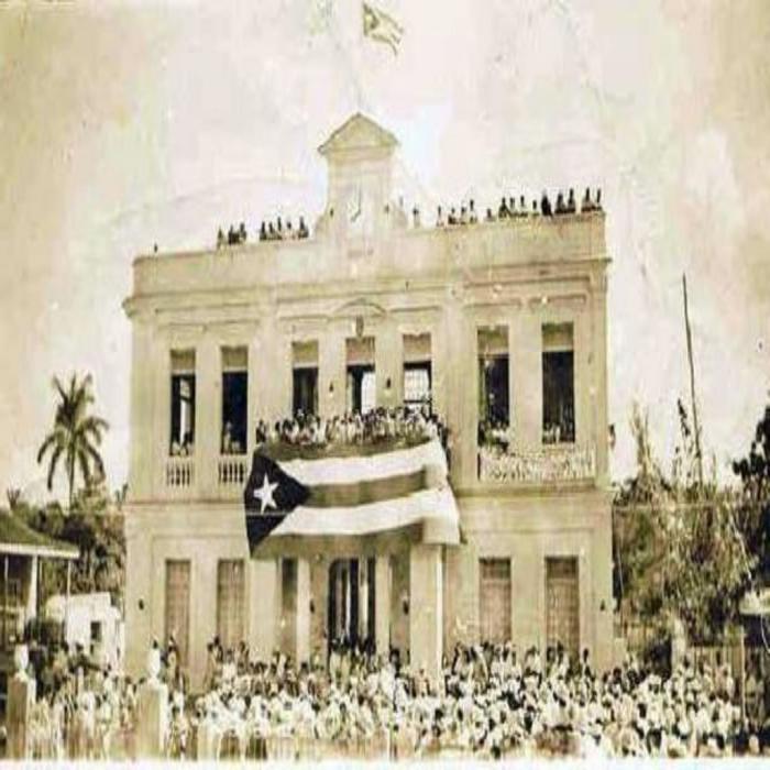 Vista del Ayuntamiento de Yaguajay, sede del Gobierno municipal hasta los días de hoy.