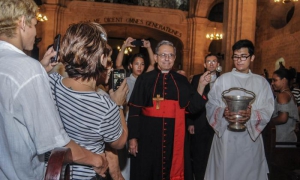 Rito de Recibimiento al Cardenal