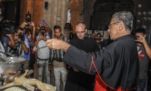 Rito de Recibimiento al Cardenal