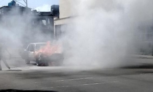 VEHICULO INCENDIADO