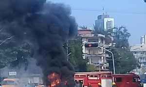 VEHICULO INCENDIADO